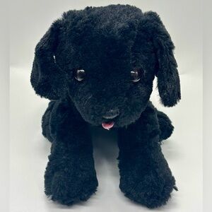 Melissa & Doug Benson Black Lab Puppy Dog Stuffed Toy Animal Plush Realistic